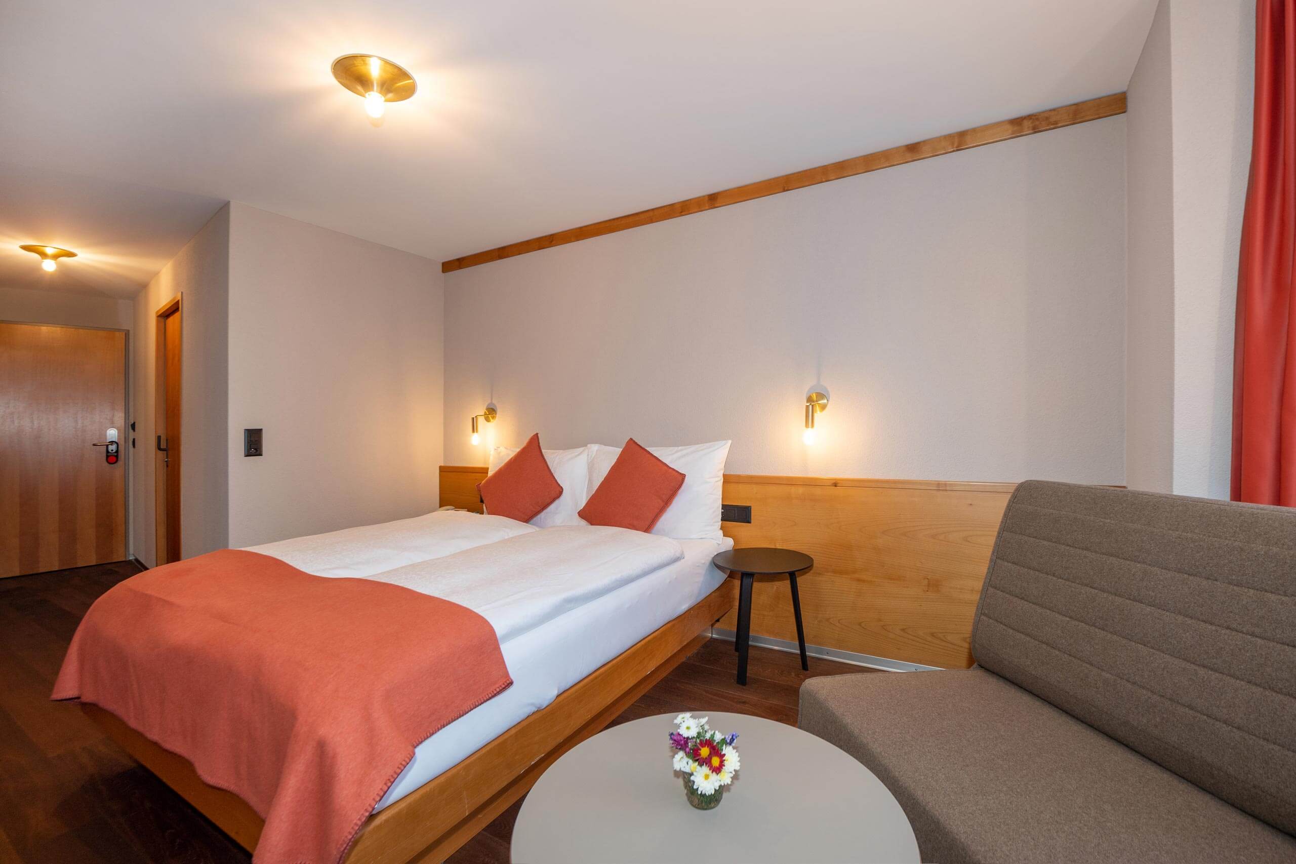 Double room in Hotel Alex in Naters
